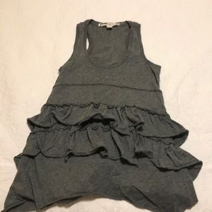 Chelsea and Violet layered grey tank